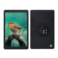 Tablette Android POE de 8 pouces à écran tactile de contrôle intégré avec caméra Port LAN Wifi Barre lumineuse LED Appareil pour la maison intelligente