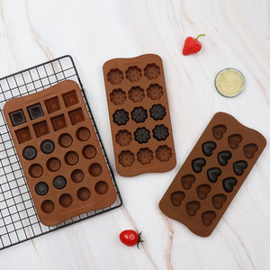 Khuôn Sô Cô La Silicon Phụ Kiện Nhà Bếp Dụng Cụ Trang Trí Bánh Khay Đá Silicon Dụng Cụ Làm Bánh Thanh Kẹo - Product Image 3