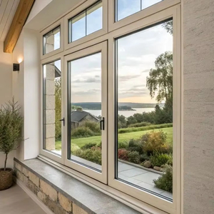 CBMmart, superventas, ventanas abatibles de PVC con doble triple acristalamiento, ventanas abatibles de plástico, ventanas de vidrio LowE - Product Image 6