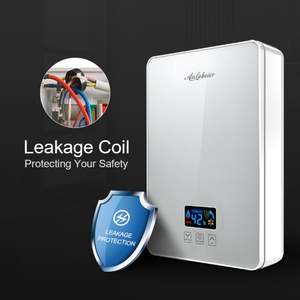 Commande tactile en option 3500W-6000W 220V demande en eau chaude instantanée petit chauffe-eau électrique LED pour usage domestique dans les hôtels - Product Image 6