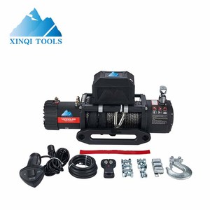 Treuil électrique XINQI 4x4 12000 Lbs pour véhicules 4x4, Side by Side, VTT, UTV, sauvetage et récupération - Product Image 5