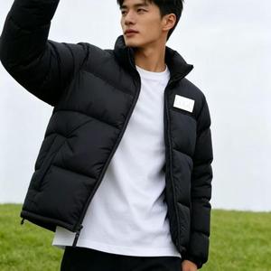 Chaqueta para <span class=keywords><strong>mujer</strong></span> de invierno, estilo burbuja, con superficie lisa, para fabricantes de <span class=keywords><strong>ropa</strong></span> al por mayor de <span class=keywords><strong>North</strong></span> City, personalizada para damas - Product Image 2