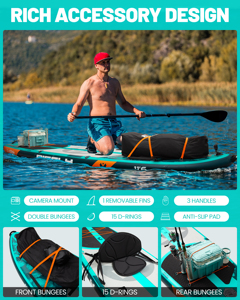 Tabla de <span class=keywords><strong>Paddle</strong></span> <span class=keywords><strong>Surf</strong></span> Inflable de 11'6"*35"*6" para Pesca y <span class=keywords><strong>Surf</strong></span>, Directo de Fábrica en China, con Envío Directo - Product Image 6
