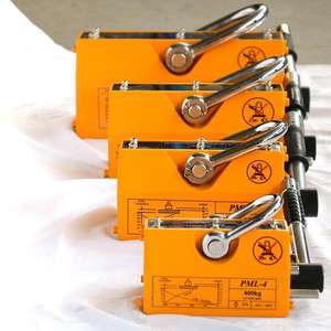 Imanes de elevación de placa de acero multifuncionales de 1000kg, línea de montaje de imán hidráulico, elevador magnético permanente - Product Image 6