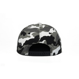 Casquette Snapback Haute Couture Personnalisée avec Logo Brodé 3D en Coton Camouflage Feuille, Unisexe, Printemps/Été, pour Activités de Plein Air - Product Image 4