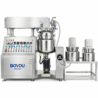 Mélangeur de liquides électrique en acier inoxydable de 100 L avec levage pour produits chimiques