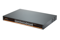 Routeur Vidéo Ethernet Hisource 10G Uplink 2.5G POE Full-Duplex avec 16 Ports RJ45 10/100/1000/2500Mbps pour Dortoir et Domicile