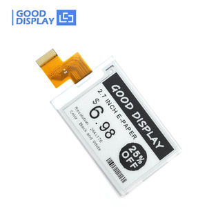Panneau d'affichage E-Ink de 2,7 pouces, 264 × 176 pixels, interface de communication SPI, écran électronique E-Paper à faible consommation d'énergie - Product Image 2