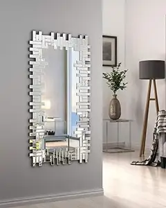 2022 nuovi disegni moderni unici 3D tutti gli adesivi per la decorazione dello specchio da parete veneziano in vetro