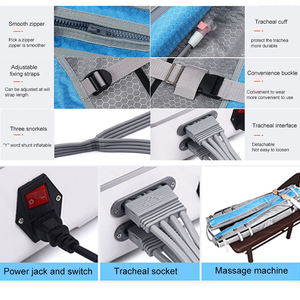 Máquina de Presoterapia con 16 Bolsas de Aire para Drenaje Linfático Facial y Análisis de Piel - Product Image 3