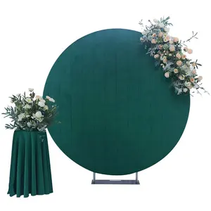 パーティーイベントの結婚式用品のための結婚式の背景ラウンド背景バルーン装飾