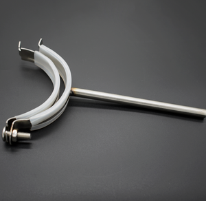 Pasokan pabrik Hirao Kan seng lapisan baja tahan karat OEM penjepit pipa ganda sadel metrik tugas berat - Product Image 3