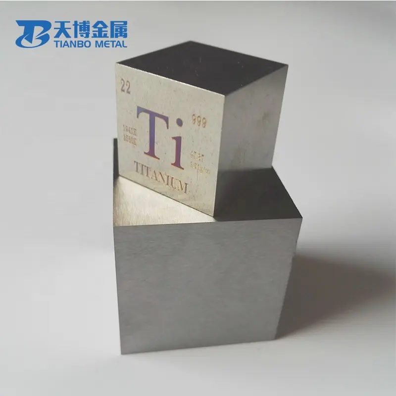 Ketebalan 25Mm Kelas 2 Titanium Cube Harga 1 Kg Di India