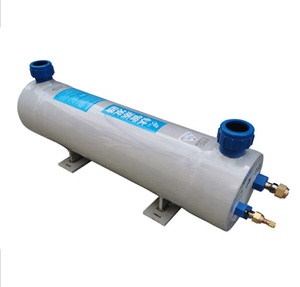 Échangeur de chaleur en tube de titane avec coque en PVC, pompe à chaleur pour piscine, eau de mer, haute efficacité, résistant à la corrosion, pour piscine d'hôtel, <span class=keywords><strong>spa</strong></span> - Product Image 6