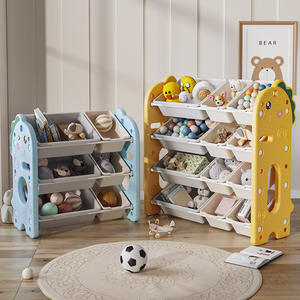 Süper büyük 3-Layer oyuncak göğüs ve organizatör çocuklar için yeni ev depolama dolabı bebekler için - Product Image 2