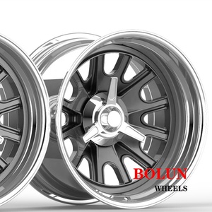 BOLUN <span class=keywords><strong>2</strong></span> mảnh 18*<span class=keywords><strong>8</strong></span>.0 18*10 inch So Le 5*114.3 nhôm rèn bánh xe cho Shelby <span class=keywords><strong>Cobra</strong></span> - Product Image 2