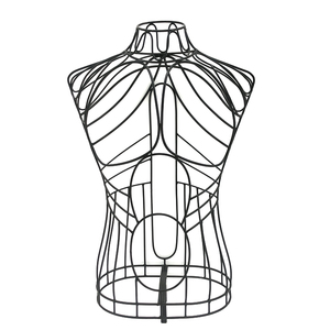 Maniquíes de Malla Metálica, Maniquíes de Hierro, Torso Personalizado de Metal, Parte Superior del Cuerpo Masculino para Hombres Adultos, Maniquí de <span class=keywords><strong>Busto</strong></span> Negro - Product Image 1