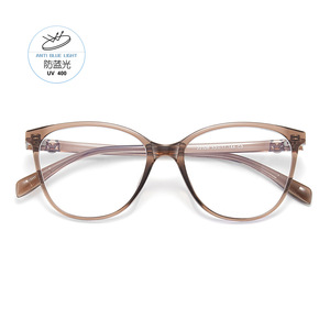 Monture de lunettes Danyang ovale en TR90, bord large de 3,5 mm, légère, monture complète, pour femme, verres en résine, style tendance - Product Image 4