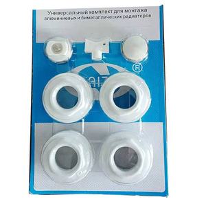 <span class=keywords><strong>Kit</strong></span> de montage pour accessoires de <span class=keywords><strong>radiateur</strong></span> de chauffage, 1/2 de 13 pièces, 3 supports 7x170mm - Product Image 2