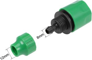 Adaptateur de <span class=keywords><strong>tuyau</strong></span> de connecteur rapide <span class=keywords><strong>raccord</strong></span> <span class=keywords><strong>tuyau</strong></span> de <span class=keywords><strong>diamètre</strong></span> intérieur de 8mm pour l'irrigation de jardin - Product Image 4