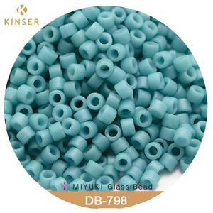 Miyuki <strong>Delica</strong> <strong>Beads</strong> 1.6 mm [21 Color Matte Opaque 2 ]10g Pack - Product Image 5