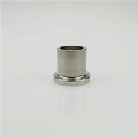Adaptateur Tri-Clamp Sanitaire en Acier Inoxydable SS304 et SS316L pour Mini-Embrayages de Soudure 1/2'' et 3/4''