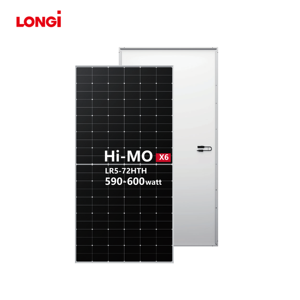 Módulo Solar Fotovoltaico PERC Hi-MO LR5-72HTH de 590-600W con 23.2% de Eficiencia y Garantía de 30 Años - Product Image 1