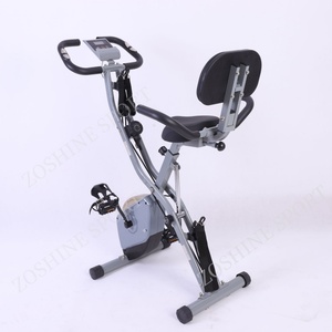 Zoshine X Bike Portable Compact Fitness Bike for Indoor Cycling Workout, Upright Magnetic <strong>Ergometer</strong> Spinning Exercise - Product Image 2