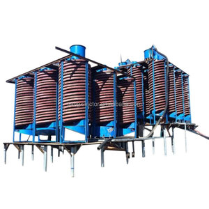 Giá thấp nặng khoáng sản Zircon cát trọng lực sợi thủy tinh Humphrey 5ll-1200 5ll-1500 xoắn ốc CHUTE xoắn ốc tách - Product Image 3