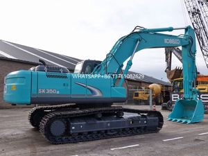 Excavadora de cadenas Kobelco SK350 usada en buen estado, excavadora de segunda mano de Japón para movimiento de tierras, SK 350 SK350D a bajo precio - Product Image 3