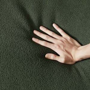 Modern Ylan Modern French Boucle <b>Sofa</b> Comfortable Couch <b>Brown</b> Dark Green Solid Wood for Living Room & Bedroom - Product Image 4