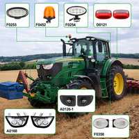 Feu arrière combiné à LED multifonction ECE R150 R148 R10 pour John Deere séries 6M et 6R