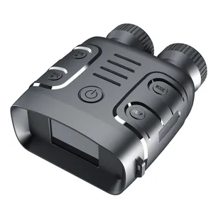 Dt68 binóculos de visão noturna com infravermelho, zoom digital de 5x, tela de 2.4 ', 1080p, para caça, telescópio com visão noturna