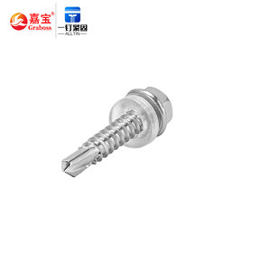 410 304 in acciaio <span class=keywords><strong>inox</strong></span> esterno esagonale coda di perforazione autofilettante autoperforante coda di rondine colore ferro viti per piastrelle in acciaio - Product Image 6