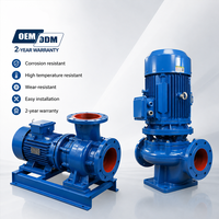 Pompa Air Irigasi Tetes Tekanan Tinggi 7.5 hp Pompa Hisap Ujung untuk Irigasi Pertanian
