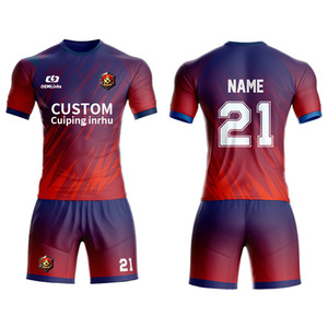 Camiseta de Fútbol Personalizada de México, Impresión Digital, Secado Rápido, Transpirable, Ecológica, 100% Poliéster, Conjunto Deportivo para <span class=keywords><strong>Hombre</strong></span> - Product Image 1