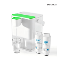 Carafe filtrante à eau électrique pour toute la maison, écologique, longue durée, à 2 étapes, sans réservoir, sans BPA, pour usage hôtelier