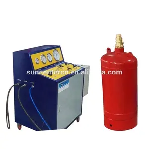 High performance FM200 / NOVEC Fire Extinguisher Filling Machine For selling