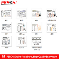 KIT GASKET-REPARASI MESIN untuk ISUZU 4JB1 4JA1 4JG1 4BC1 4BG1 4HF1 4HG1 4ZD1 4ZE1 6BB1 6BD1 6HH1 6HK1 Suku Cadang Mobil Kit Gasket Kepala Silinder