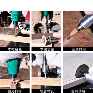 Máy khoan điện 100mm Máy đánh bóng <span class=keywords><strong>mini</strong></span> Máy mài quay công cụ nhẹ tốc độ biến đổi 180W Pin Lithium-ion công cụ điện - Product Image 2