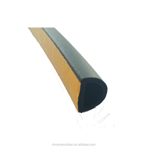 Tự dính D hình con dấu cao su, Miếng Bọt Biển cao su hồ sơ, Tùy chỉnh chống va chạm nửa vòng bọt niêm phong dải - Product Image 4