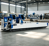 Equipo de Procesamiento CNC de Perfiles de Aluminio Industriales CNC-500*5000FOM, Máquina de Corte de Curvas de Doble Cabezal y 3 Ejes