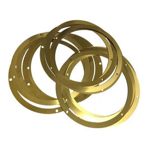 Rondelle de <span class=keywords><strong>cale</strong></span> personnalisée en bronze ultra mince Rondelle plate en laiton Rondelle de blocage du joint - Product Image 1