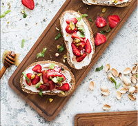 Support à cupcakes pliable à 3 niveaux en bois OEM/ODM, présentoir à collations, plateau de service en bois pour desserts, idéal pour la décoration de fêtes à domicile