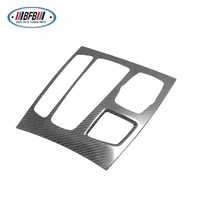 7 Uds. Kits de salpicadero de embellecedores interiores de fibra de carbono seco Real para BMW X6 F16 2015-2019 paneles de cubierta de consola central