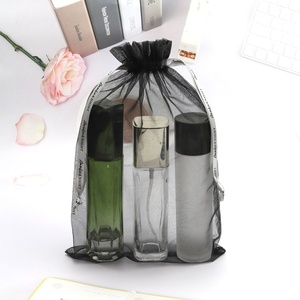 Vente en gros de sac en <span class=keywords><strong>organza</strong></span> imprimé avec logo personnalisé pochette d'emballage cadeau pour bijoux sacs de parfum bougie en <span class=keywords><strong>organza</strong></span> - Product Image 1