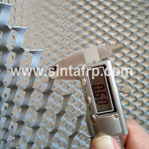 Màu Xám Nhựa PVC Net Tháp Làm Mát Không Khí Đầu Vào Louver Lưới - Product Image 3