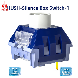 Interruptor de <span class=keywords><strong>Teclado</strong></span> Kailh Box Deep Sea, Silencioso, Lineal, Personalizable, Compatible con Interruptores de <span class=keywords><strong>Teclado</strong></span> <span class=keywords><strong>Mecánico</strong></span> Cherry MX SMD de 5 Pines <span class=keywords><strong>GK61</strong></span> - Product Image 2