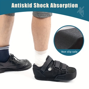 Bottes orthopédiques <span class=keywords><strong>de</strong></span> rééducation pour décompression du <span class=keywords><strong>talon</strong></span>, chaussures post-opératoires pour orteil cassé, hallux valgus, orteil en marteau, ou ulcère du pied diabétique - Product Image 5
