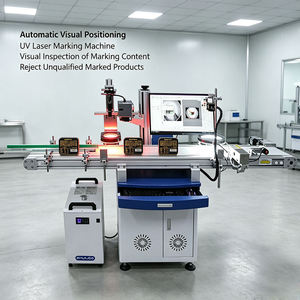 Máquina de Marcado Láser con Posicionamiento Visual Automático, Inspección OCR y Rechazo Automático para Codificación de Cajas de Dulces y Alimentos - Product Image 2